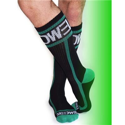 BREEDWELL Logo Socks (Green)