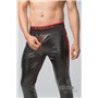 MASKULO - Men’s Fetish Leatherette Pants Red