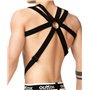 Outtox Bulldog Harness With Cockring Black