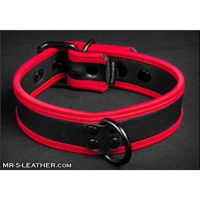 Neo Puppy Collar Red Piping